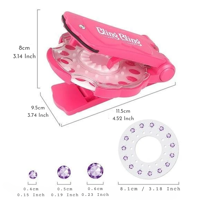 Sešívačka Blinger Gem: Ozdobte své doplňky s leskem