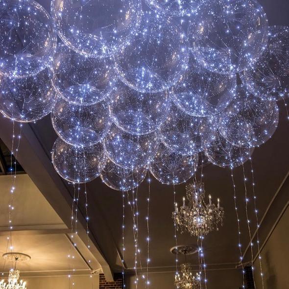 LED balóniky, ktoré sa dajú znovu použiť na osvetlenie vašich osláv (X10)