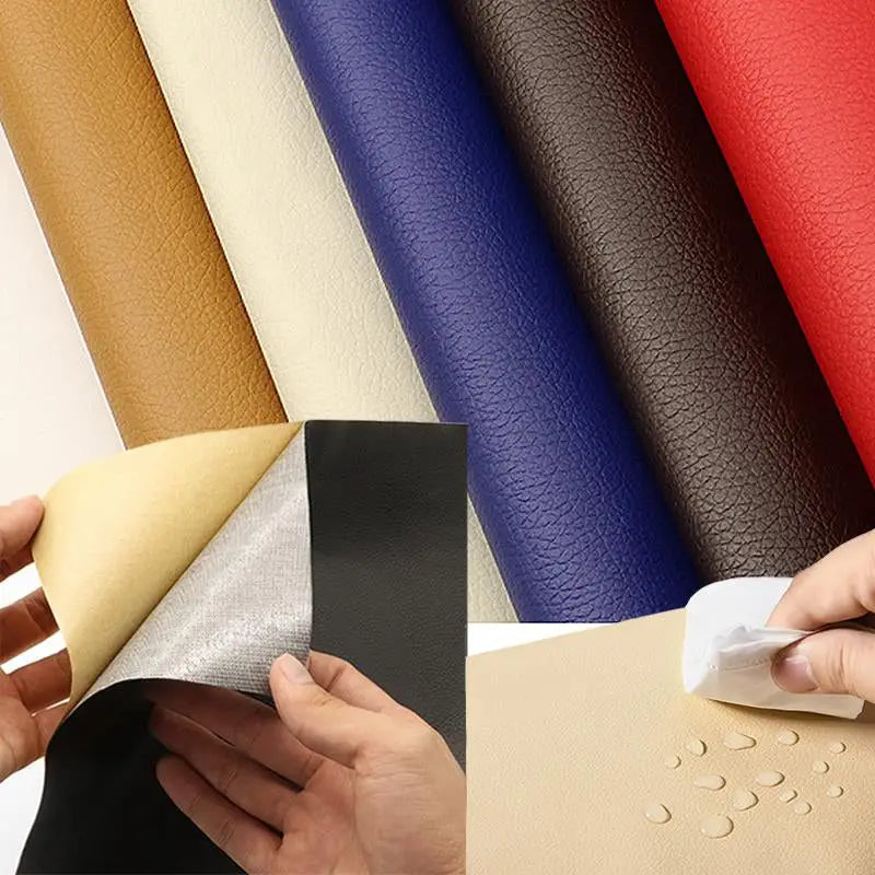 Självhäftande lappar - Läderreparationskit