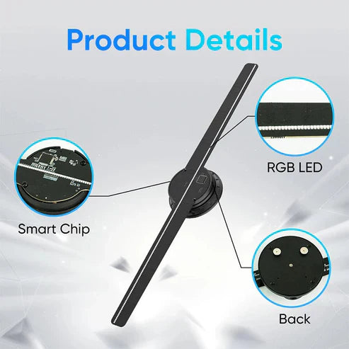 Proyector 3D portátil – Transforme cualquier superficie en una experiencia inmersiva